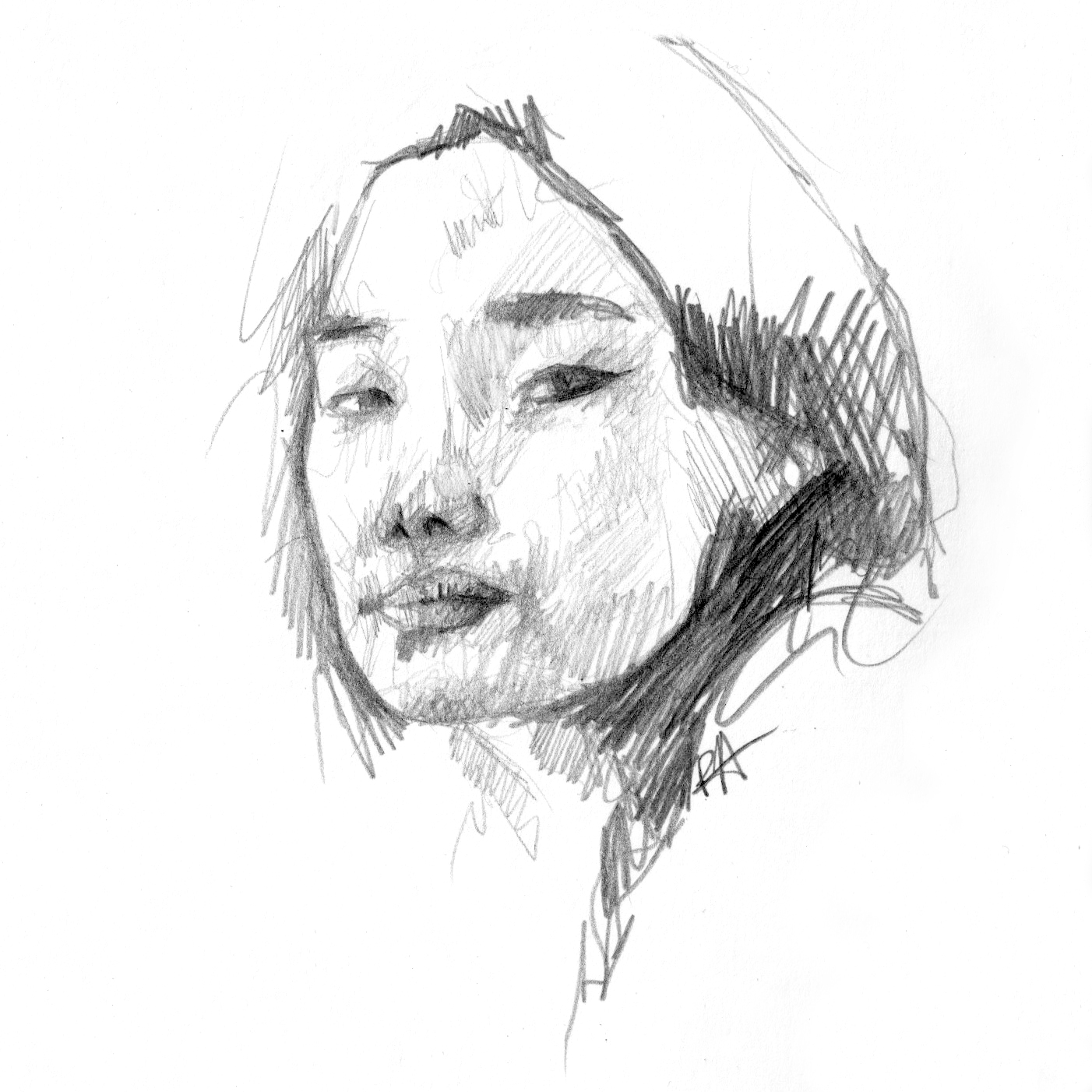 Portrait dessin de Pierre-Alban Vêque